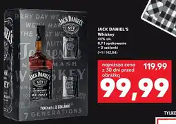 Kaufland Whiskey Jack Daniel's 40% + 2 szklanki oferta