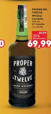 Kaufland Whiskey irlandzka Proper No. Twelve oferta