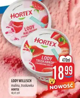 MOKPOL Hortex Lody Willisch malina, truskawka oferta