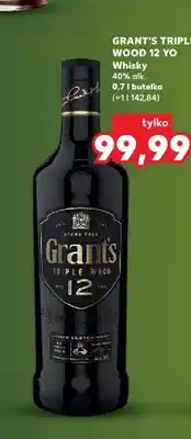 Kaufland Whisky Grant's Triple Wood 12 YO oferta