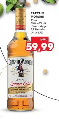 Kaufland Rum Captain Morgan Spiced Gold oferta