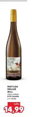 Kaufland Wino Matylda Müller Gewürztraminer oferta