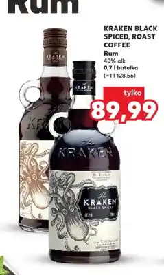 Kaufland Rum Kraken Black Spiced oferta