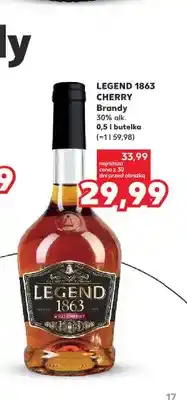 Kaufland Brandy Legend 1863 Wild Cherry oferta