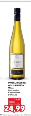 Kaufland Wino białe słodkie Mosel Riesling Gold Edition oferta