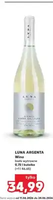 Kaufland Wino białe wytrawne Luna Argenta oferta