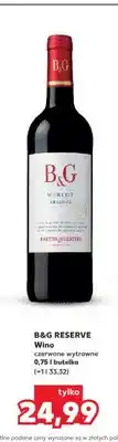 Kaufland Wino czerwone wytrawne B&G Reserve oferta