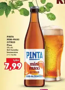 Kaufland Piwo bezalkoholowe Pinta Mini-Maxi Citrus oferta