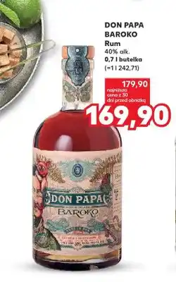 Kaufland Rum Don Papa Baroko oferta