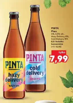 Kaufland Piwo Pinta Hazy Delivery Hazy IPA oferta