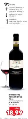 Kaufland Wino Borghetto Chianti DOCG czerwone wytrawne oferta