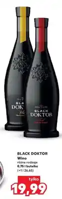 Kaufland Wino białe półsłodkie Black Doktor oferta