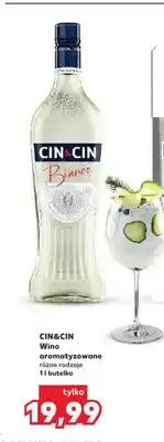 Kaufland Wino aromatyzowane CIN&CIN Bianco oferta