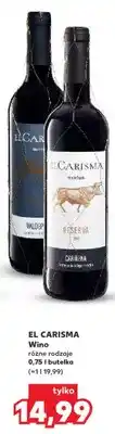 Kaufland Wino El Carisma Valdepeñas oferta