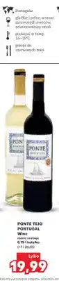 Kaufland Wino Ponte Tejo Portugal białe oferta