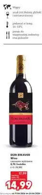 Kaufland Wino Egri Bikavér czerwone wytrawne oferta