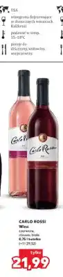 Kaufland Wino Carlo Rossi różowe oferta