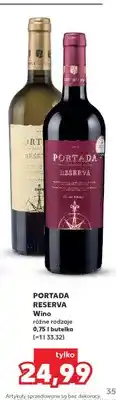 Kaufland Wino białe Portada Reserva oferta