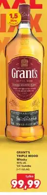 Kaufland Whisky Grant's Triple Wood oferta