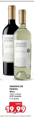 Kaufland Wino czerwone Señor de Paniza Tinto Semi-Seco oferta