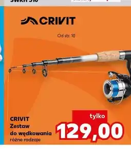 Kaufland Zestaw do wędkowania Crivit oferta