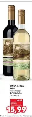 Kaufland Wino białe Linea Arica Sauvignon Blanc oferta