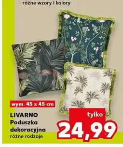 Kaufland Poduszka dekoracyjna Livarno 45x45 cm oferta