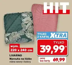Kaufland Narzuta na łóżko Livarno 220x240 cm oferta
