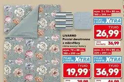 Kaufland Pościel dwustronna z mikrofibry Livarno 140x200 cm oferta