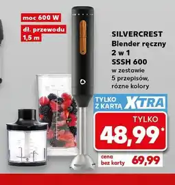 Kaufland Blender ręczny 2 w 1 Silvercrest SSSH 600 oferta