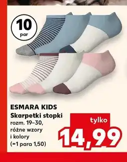 Kaufland Skarpetki stopki dziecięce Esmara Kids 10-pak oferta