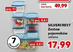 Kaufland Zestaw pojemników szklanych SILVERCREST 7-pak oferta