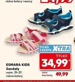 Kaufland Sandały dziecięce Esmara Kids oferta