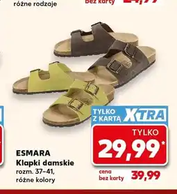 Kaufland Klapki damskie Esmara oferta