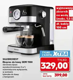 Kaufland Ekspres do kawy Silvercrest SEM 1100 oferta