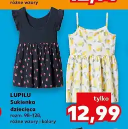 Kaufland Sukienka dziecięca Lupilu oferta