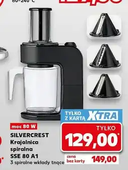 Kaufland Krajalnica spiralna SILVERCREST SSE 80 A1 oferta