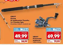 Kaufland Zestaw do wędkowania Traveller Crivit oferta