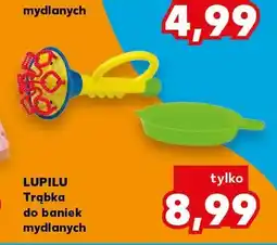 Kaufland Trąbka do baniek mydlanych Lupilu oferta
