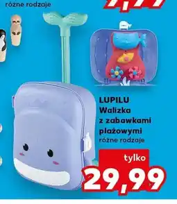 Kaufland Walizka z zabawkami plażowymi Lupilu oferta