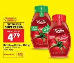 Biedronka Ketchup łagodny Kotlin oferta