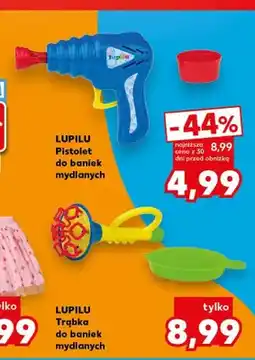 Kaufland Pistolet do baniek mydlanych Lupilu oferta
