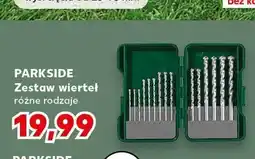 Kaufland Zestaw wierteł Parkside oferta