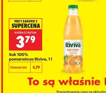 Biedronka Sok Riviva oferta