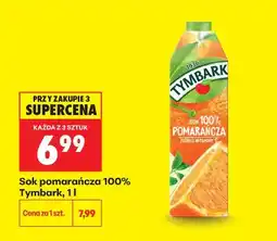 Biedronka Sok pomarańczowy 100% Tymbark oferta