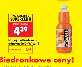 Biedronka Napój Dr Witt oferta