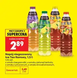 Biedronka Napój niegazowany Ice Tea Remsey o smaku bergamotki oferta