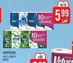 MOKPOL Velvet Chusteczki oferta