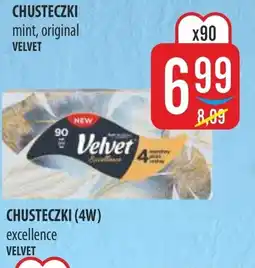 MOKPOL Velvet Chusteczki excellence oferta
