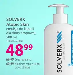 Hebe Solverx Atopic Skin emulsja do kąpieli dla skóry atopowej oferta